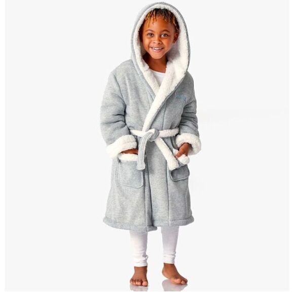 Pottery Barn Kids Jersey Robe 2-3T - Picture 3 of 5